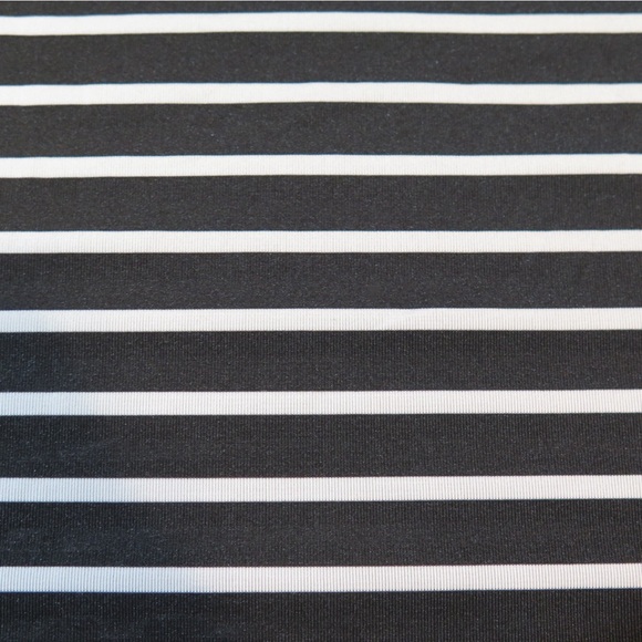 Yesstyle Long Sleeve Striped Turtleneck - Picture 2 of 2